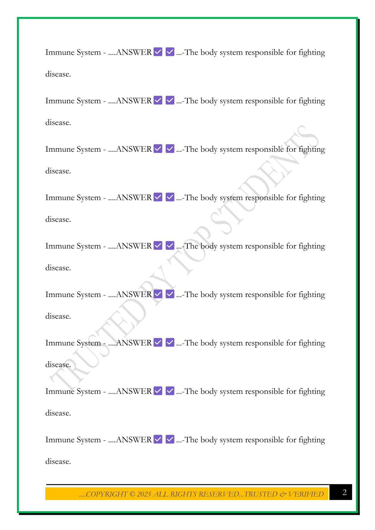 EMR FINAL EXAM STUDY GUIDE 2025 QUESTIONS AND ANSWERS