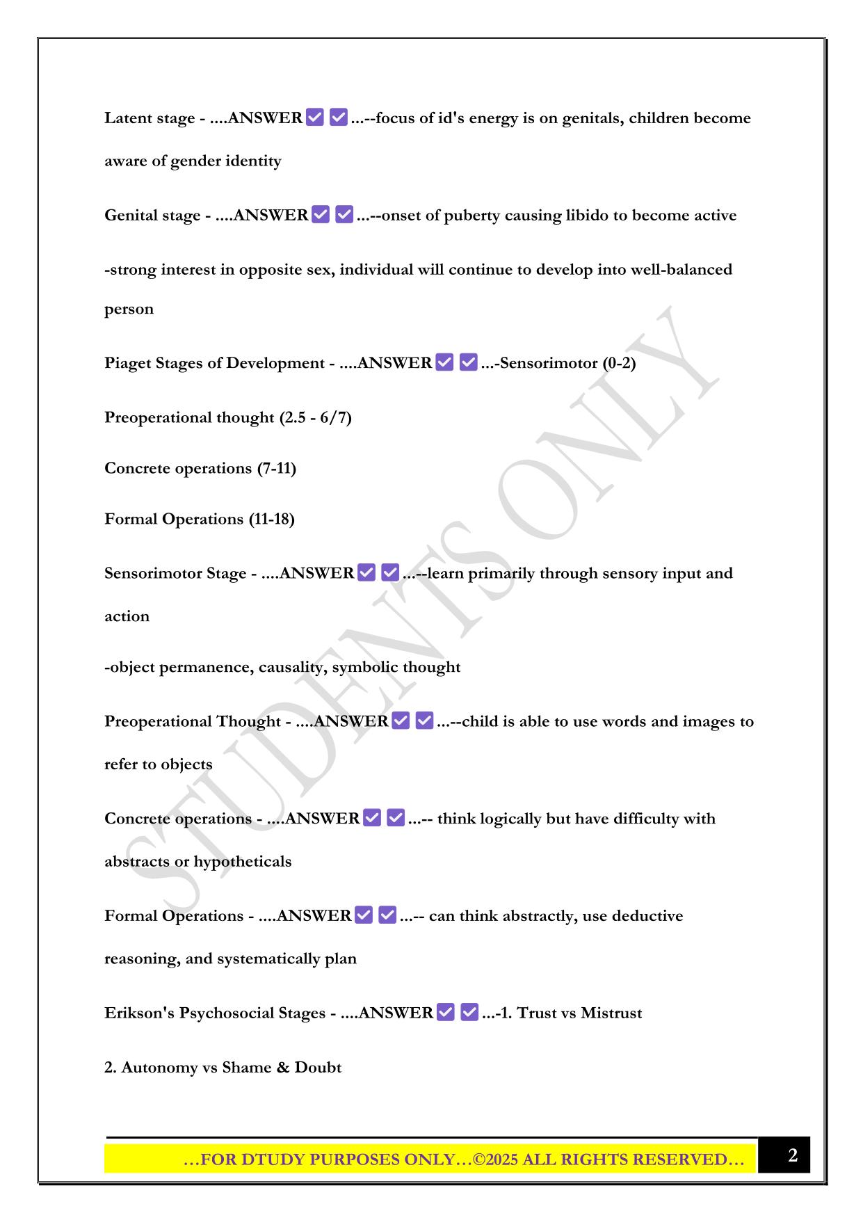 ASWB MSW EXAM 2025 QUESTIONS AND ANSWERS