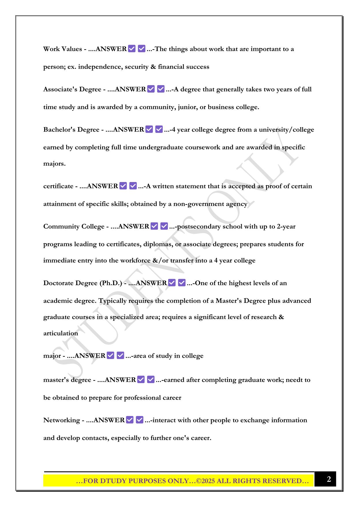 CFM 1 EXAM 2025 QUESTIONS AND ANSWERS
