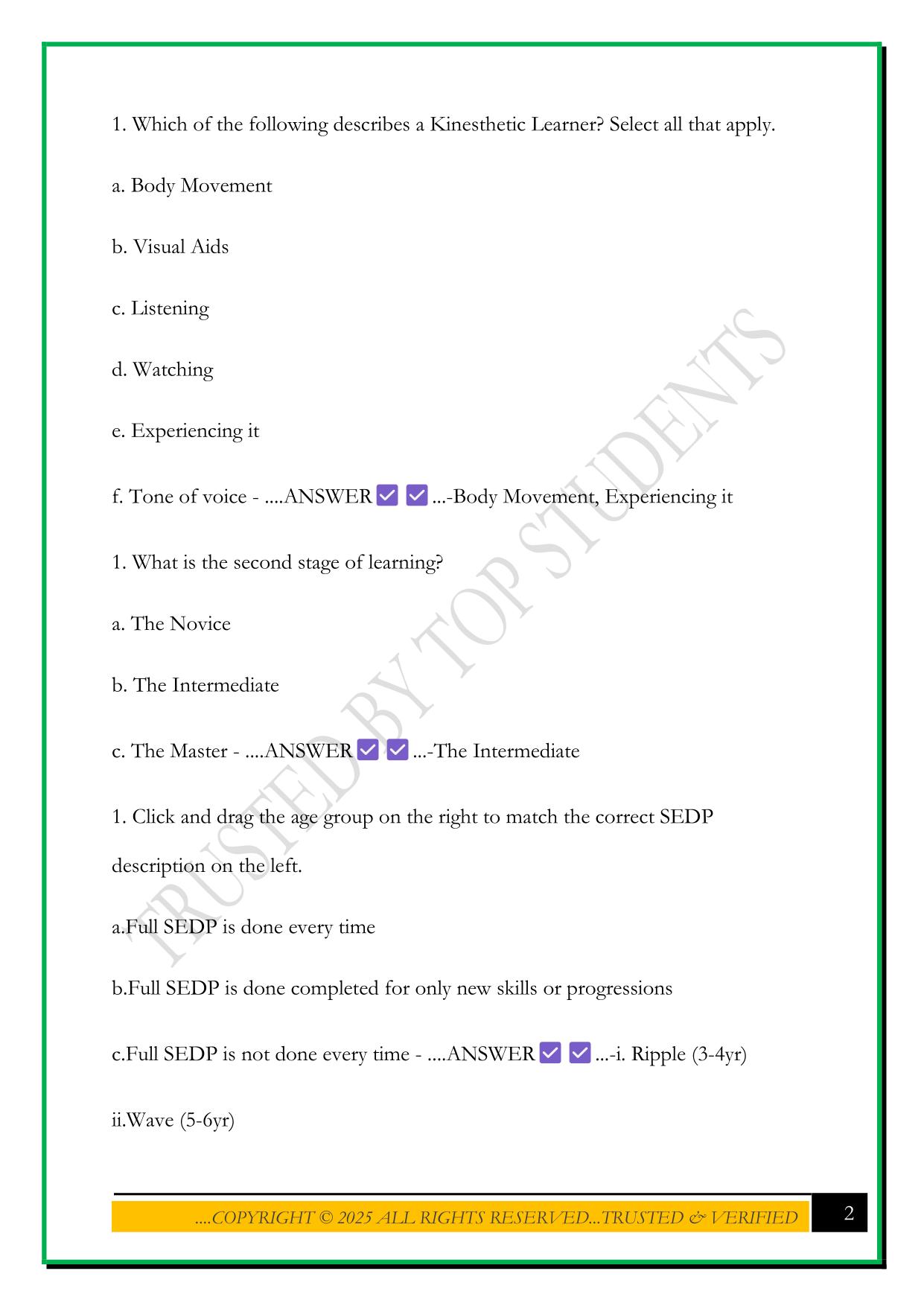  LIFE TIME FITNESS SWIM WRITTEN TEST 2025 QUESTIONS AND ANSWERS
