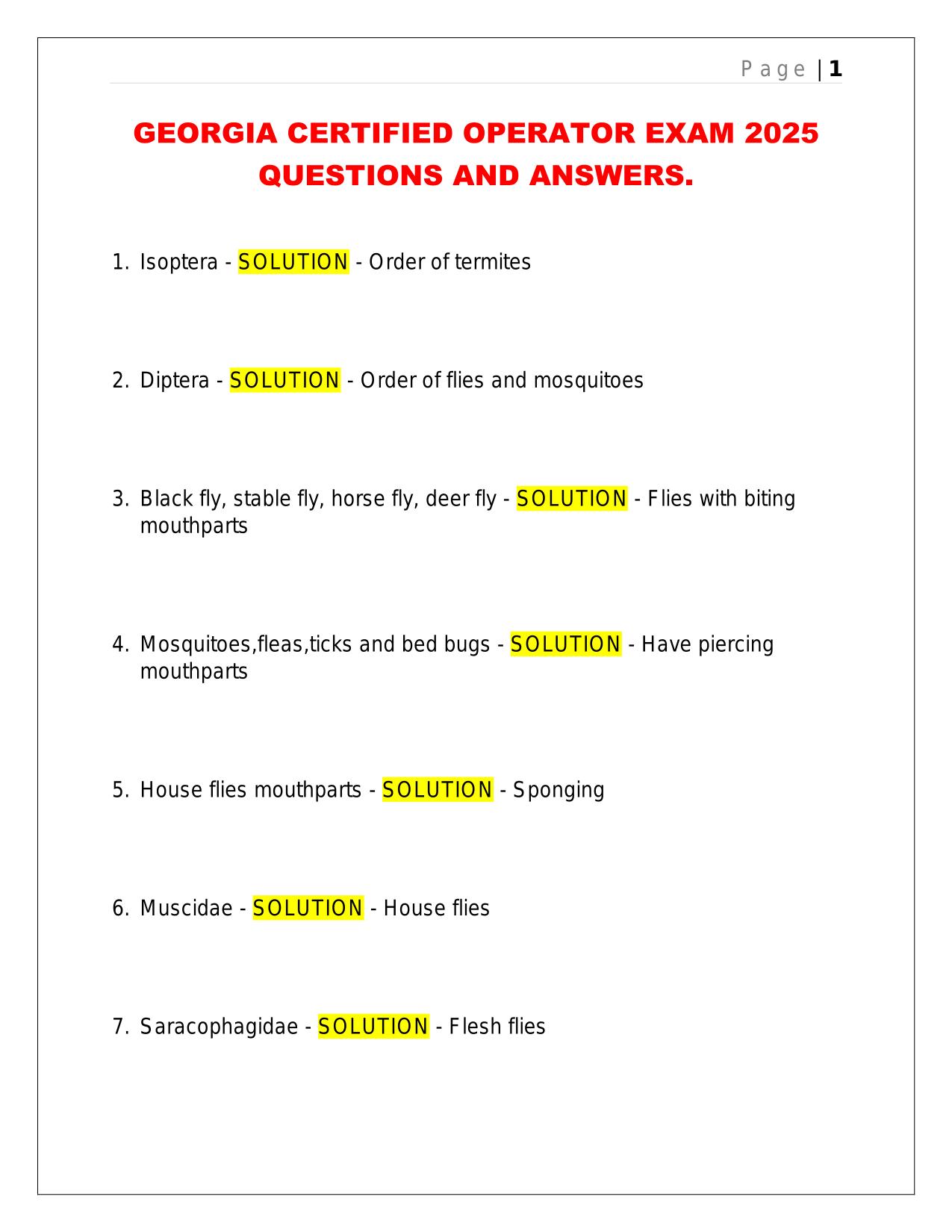 Best Compilation 2025/2026 Bundled Exams QUESTIONS AND ANSWERS |100% Pass |Verified and Updated