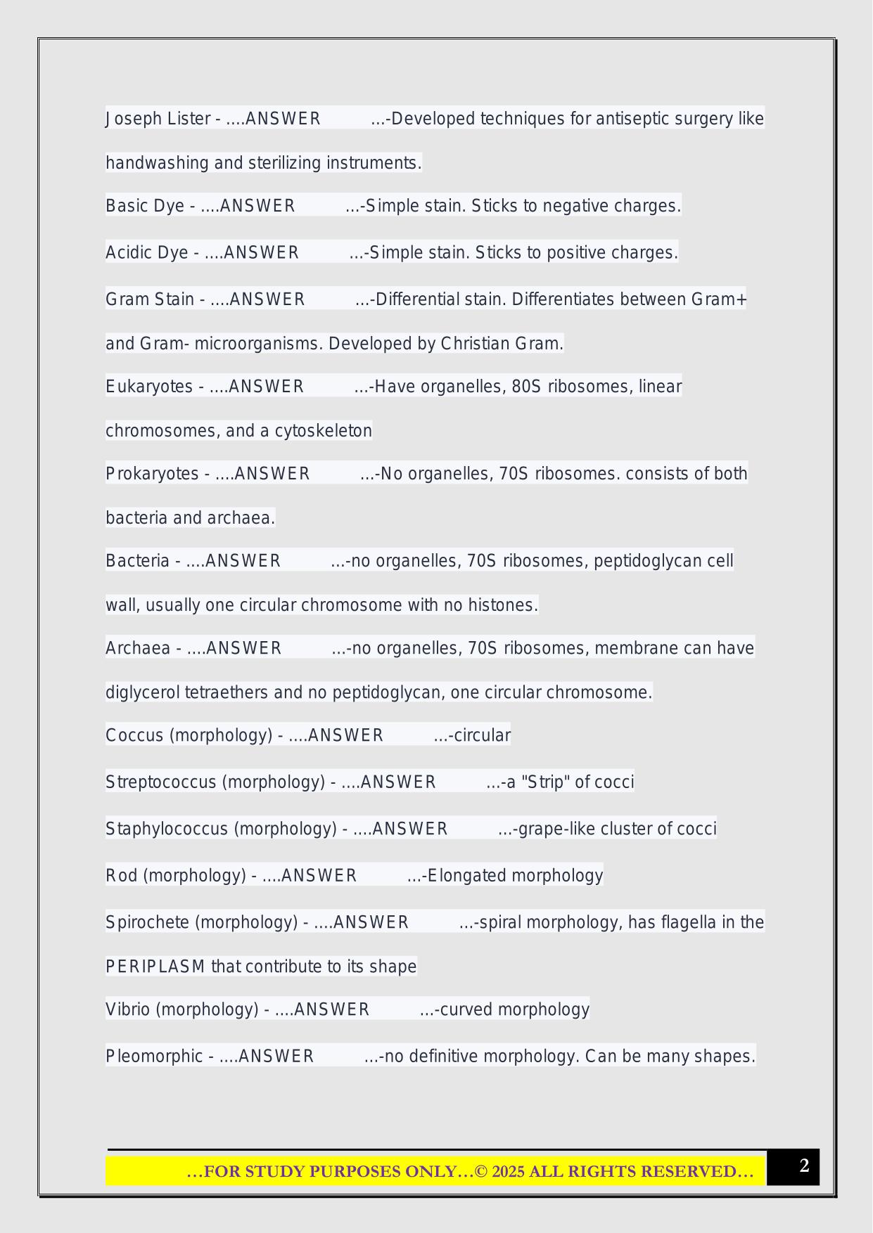 IUPUI K356 Exam 1 2025 Questions and Answers