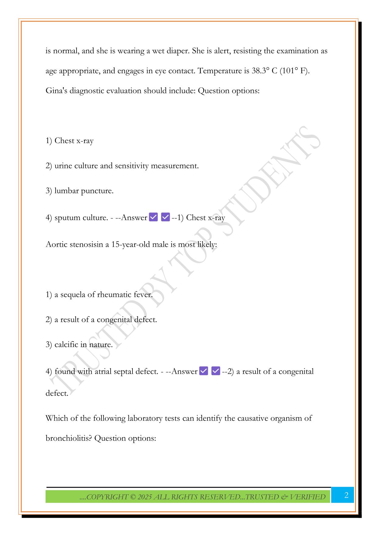 MN580 Unit 5 Exam 2025 Questions and Answers