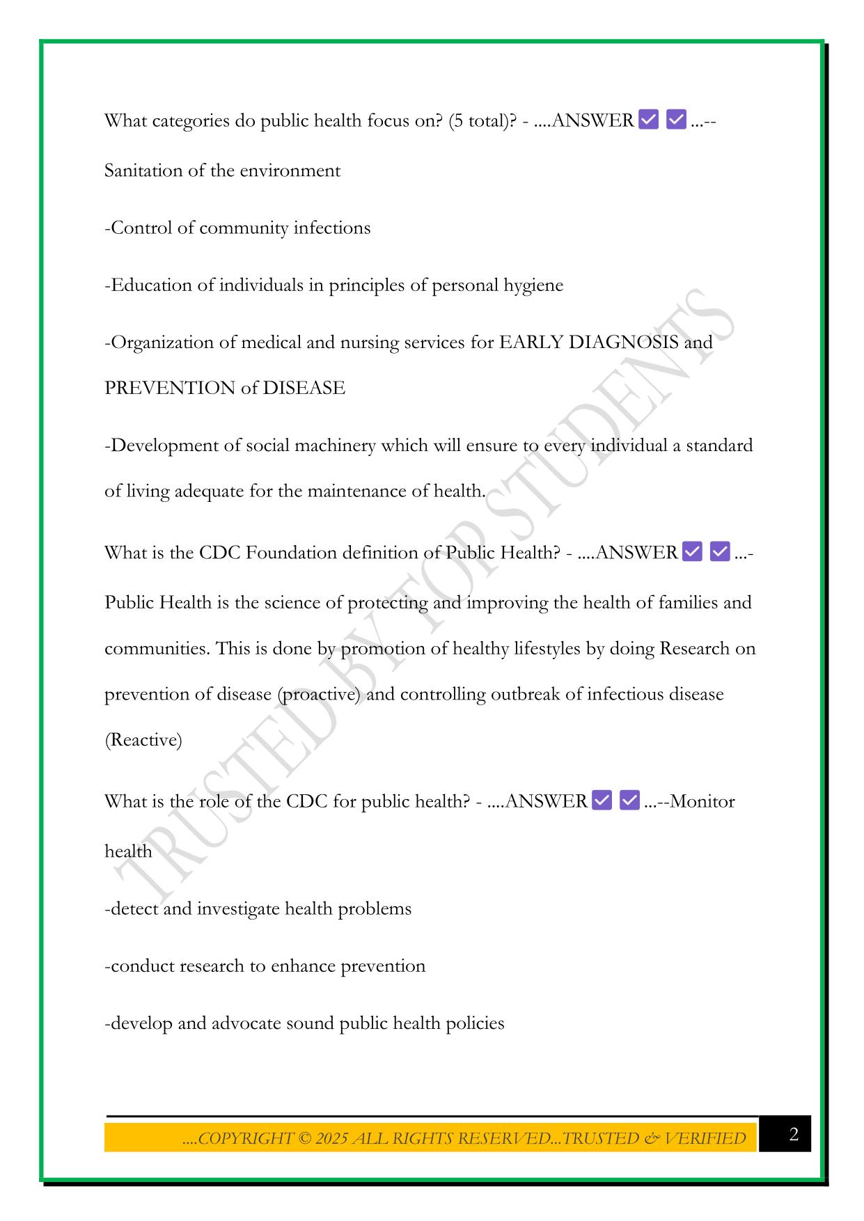 MCPHS:US HEALTHCARE EXAM 4 2025 QUESTIONS AND ANSWERS