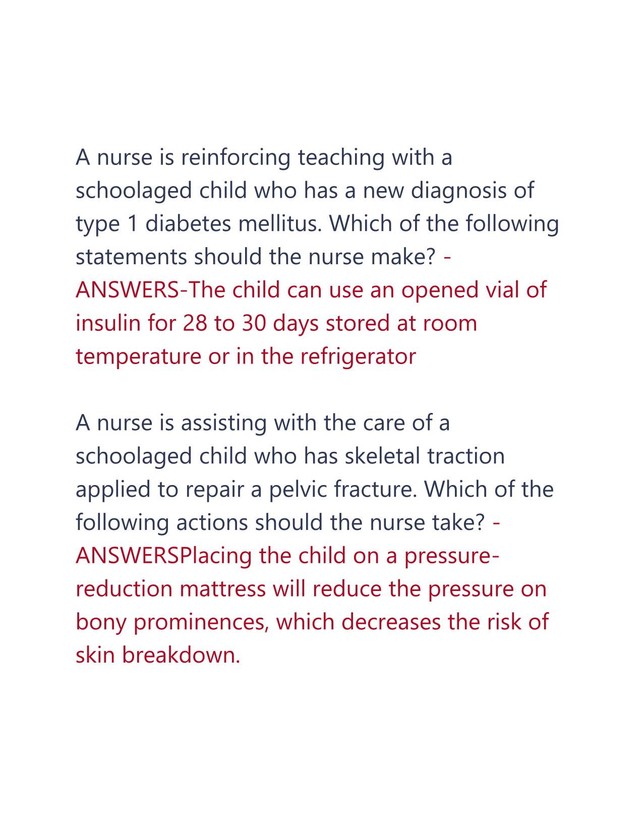ATI TEST BANK PEDIATRIC EXAM 2024 EVERYTHING ON ATI PEDIATRICS INCLUDING NCLEX 300+ QUESTIONS AND CORRECT ANSWERS (BEST DOCUMENT FOR ATI PEDS)AGRADE