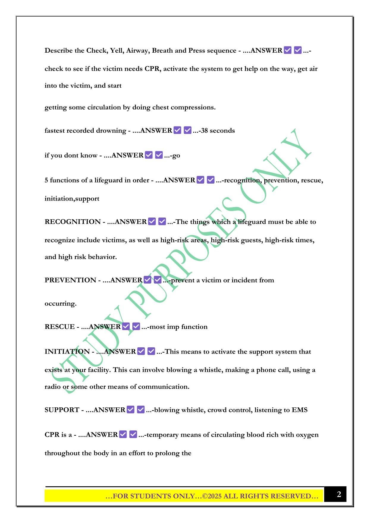NASCO HANDBOOK EXAM 2025 QUESTIONS AND ANSWERS