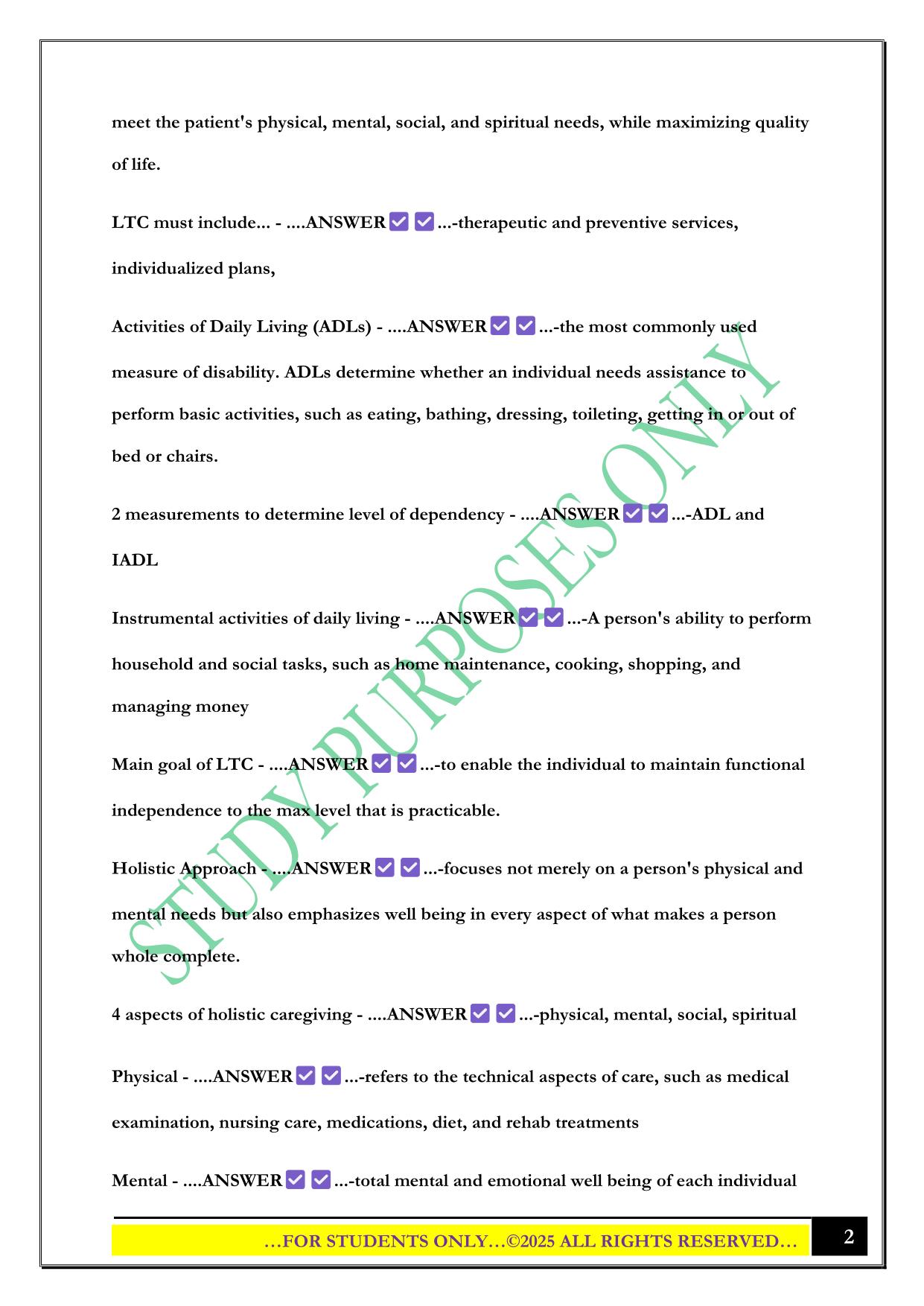 HCM 310: Ch. 10, 12, 13 (Essentials of the US Health Care System) Exam 2025 Questions and Answers