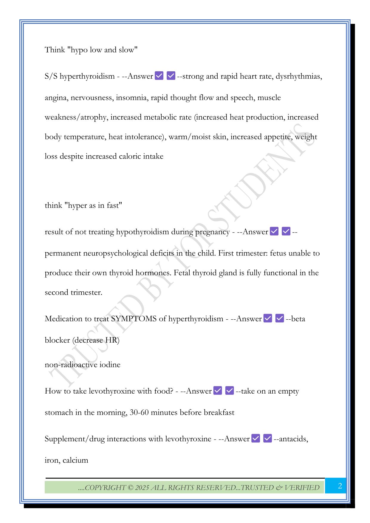 NR 565 Final Exam 2025 Questions and Answers