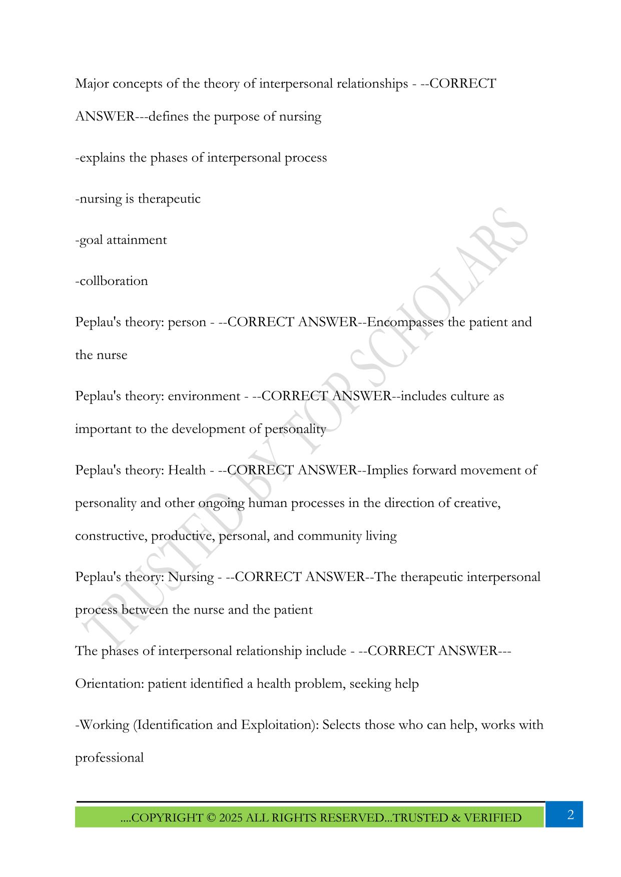 NURS 1002: Quiz 1 2025 Questions and Answers