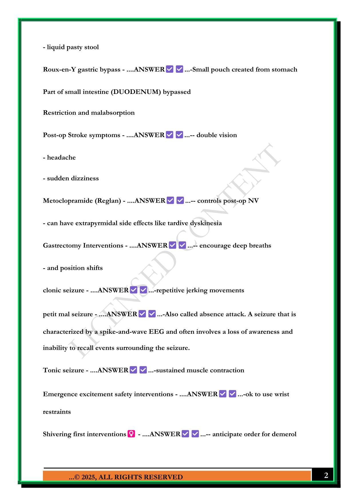 CAPA CERTIFICATION EXAM 2025 QUESTIONS AND ANSWERS