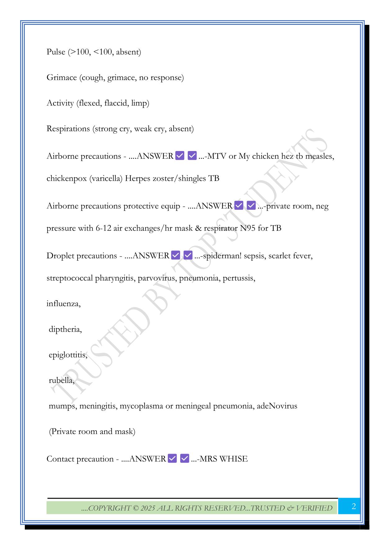 ATI PN Comprehensive Predictor Review Part 1 2025 Questions and Answers