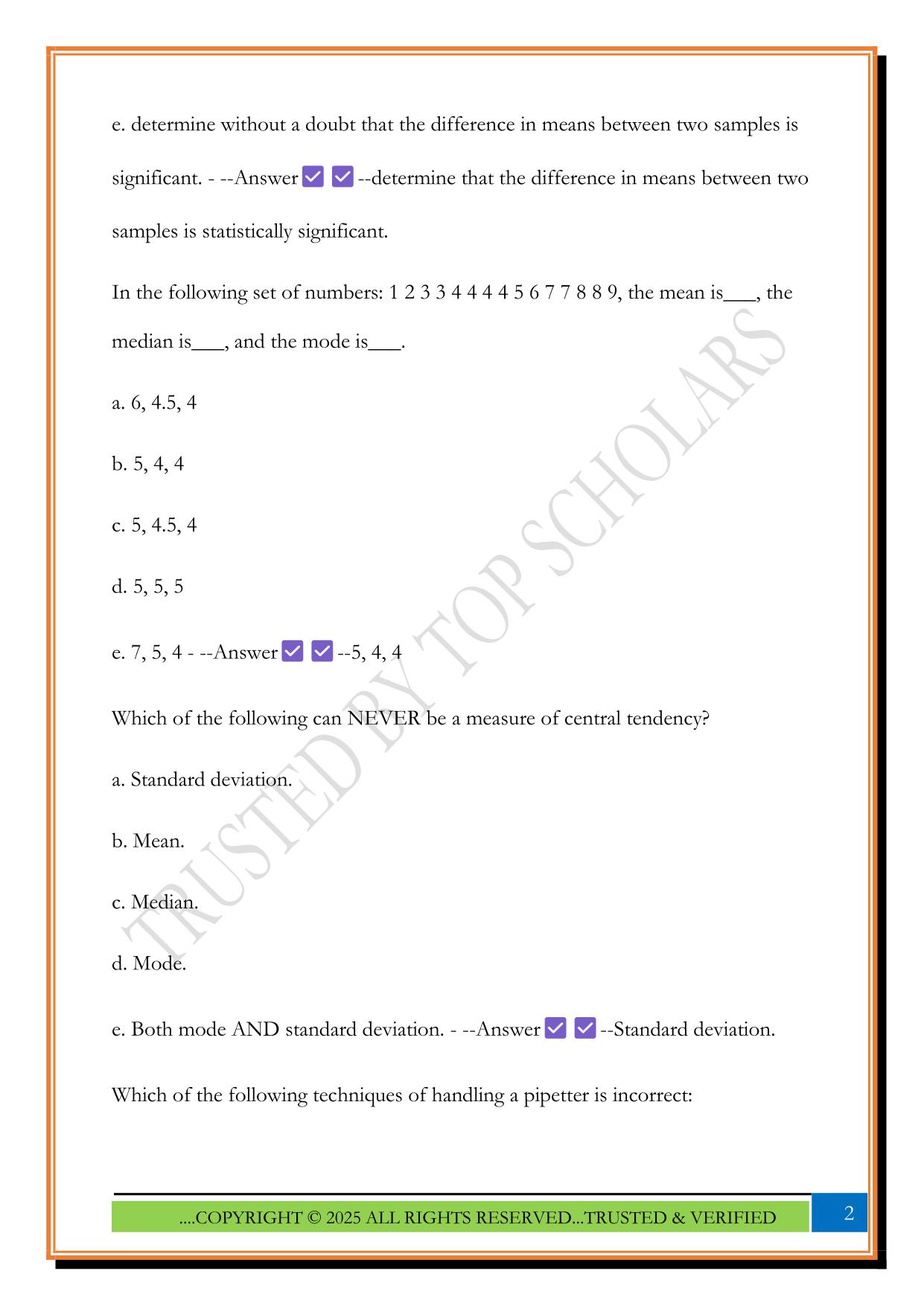 LS23L Final Study Guide Exam 2025 Questions and Answers