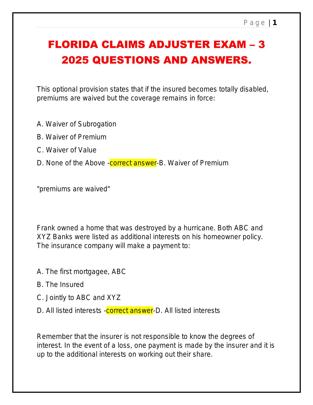 Best Compilation 2025/2026 Bundled Exams QUESTIONS AND ANSWERS |100% Pass |Verified and Updated
