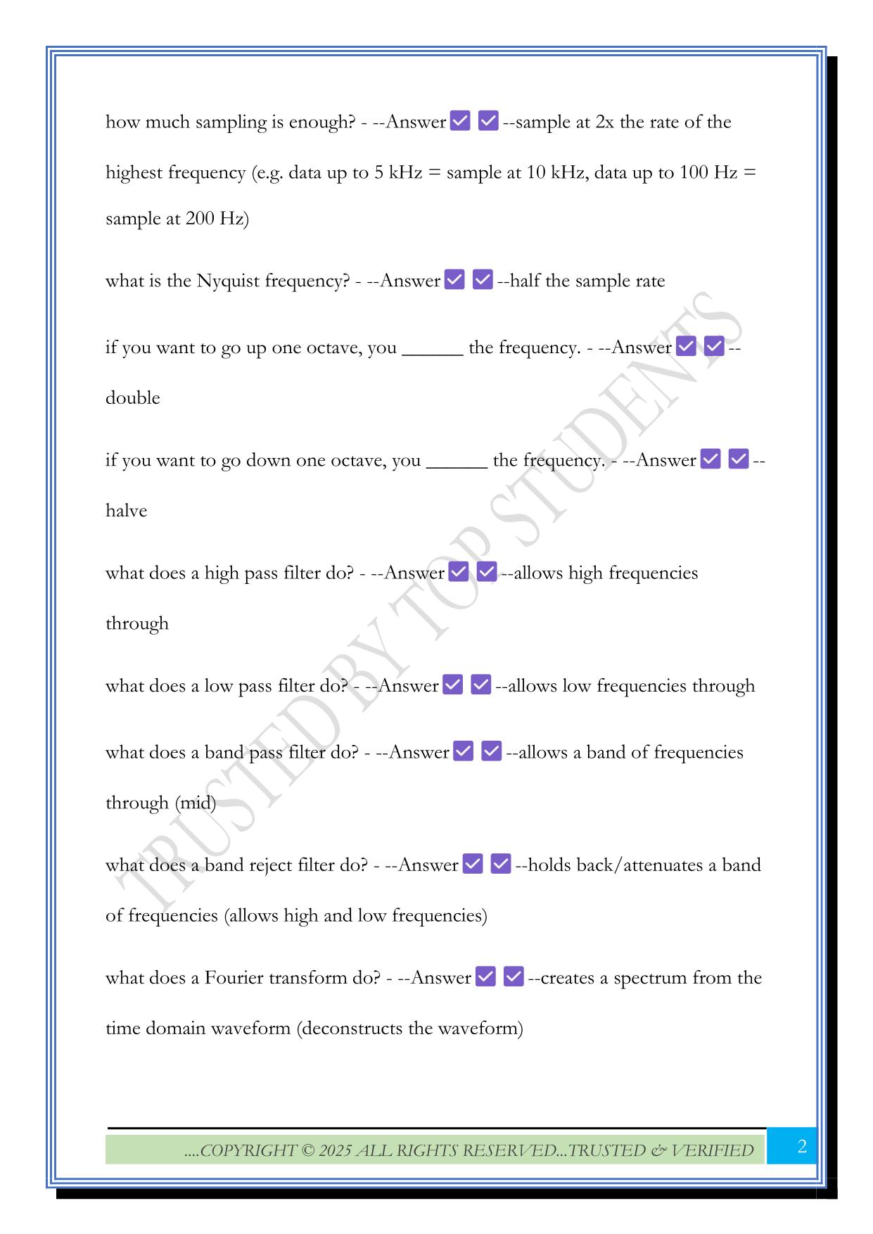 COMD 5070 - Final Exam 2025 Questions and Answers