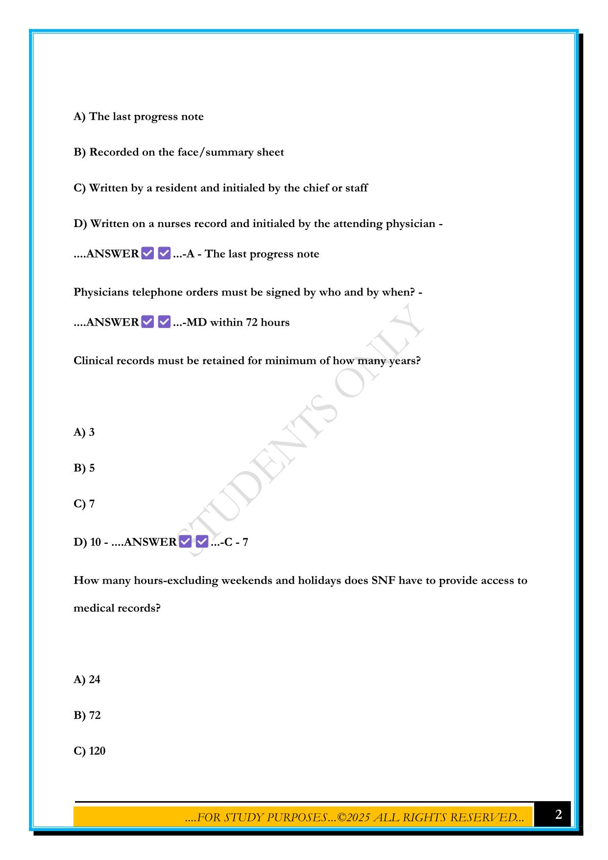 NAB PRACTICE EXAM 1 2025 QUESTIONS AND ANSWERS