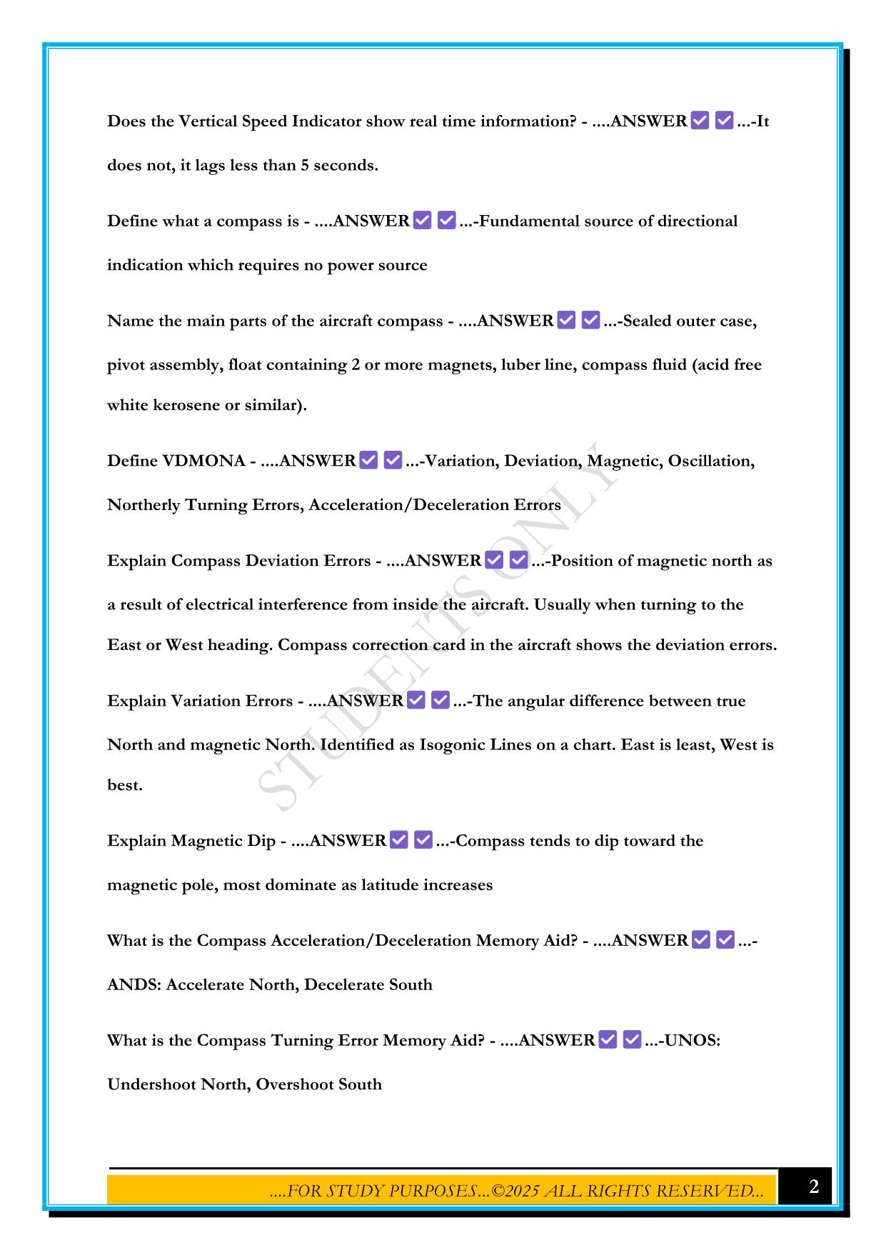HELICOPTER GROUND SCHOOL EXAM 2025 QUESTIONS AND ANSWERS